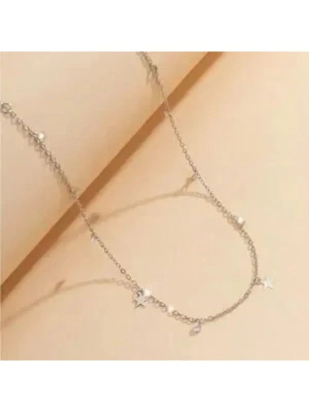 Silver Star Charm Waist Chain